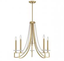 Savoy House Canada 1-8803-5-322 - Helen 5-Light Chandelier in Warm Brass