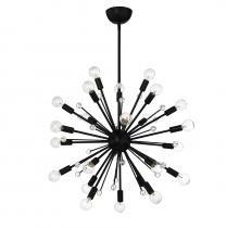 Savoy House Canada 7-6099-24-89 - Galea 24-Light Chandelier in 
Matte Black