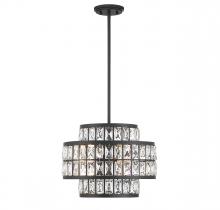 Savoy House Canada 7-9044-3-89 - Renzo 3-Light Pendant in Matte Black