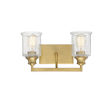 Savoy House Canada 8-1972-2-322 - Hampton 2-Light Bathroom Vanity Light in Warm Brass