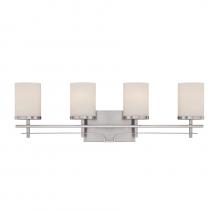 Savoy House Canada 8-338-4-SN - Colton 4-Light Bathroom Vanity Light in Satin Nickel