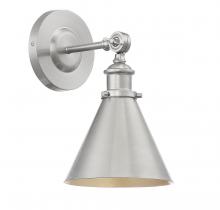 Savoy House Canada 9-0901-1-SN - Glenn 1-Light Adjustable Wall Sconce in Satin Nickel