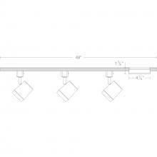 WAC Canada H-7011/3-CS-BK - Ocularc 7011/3 - 5CCT Track Luminaire