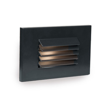 WAC Canada WL-LED120-C-BK - LED Horizontal Louvered Step and Wall Light