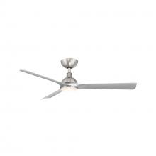 WAC Canada F-104L-BN/SL - GAGE 52 BRUSHED NICKEL WITH SILVER BLADES WITH LUMINAIRE