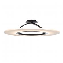 WAC Canada FM-21728-BK - ELEKTRON Semi-Flush Mount Light