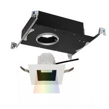 WAC Canada R3ASDT-FCC24-BKWT - Aether Color Changing LED Square Open Reflector Trim with Light Engine