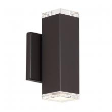 WAC Canada WS-W61808-BZ - BLOCK Outdoor Wall Sconce Light