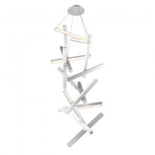 Modern Forms Canada PD-64875-AL - Chaos Chandelier Light