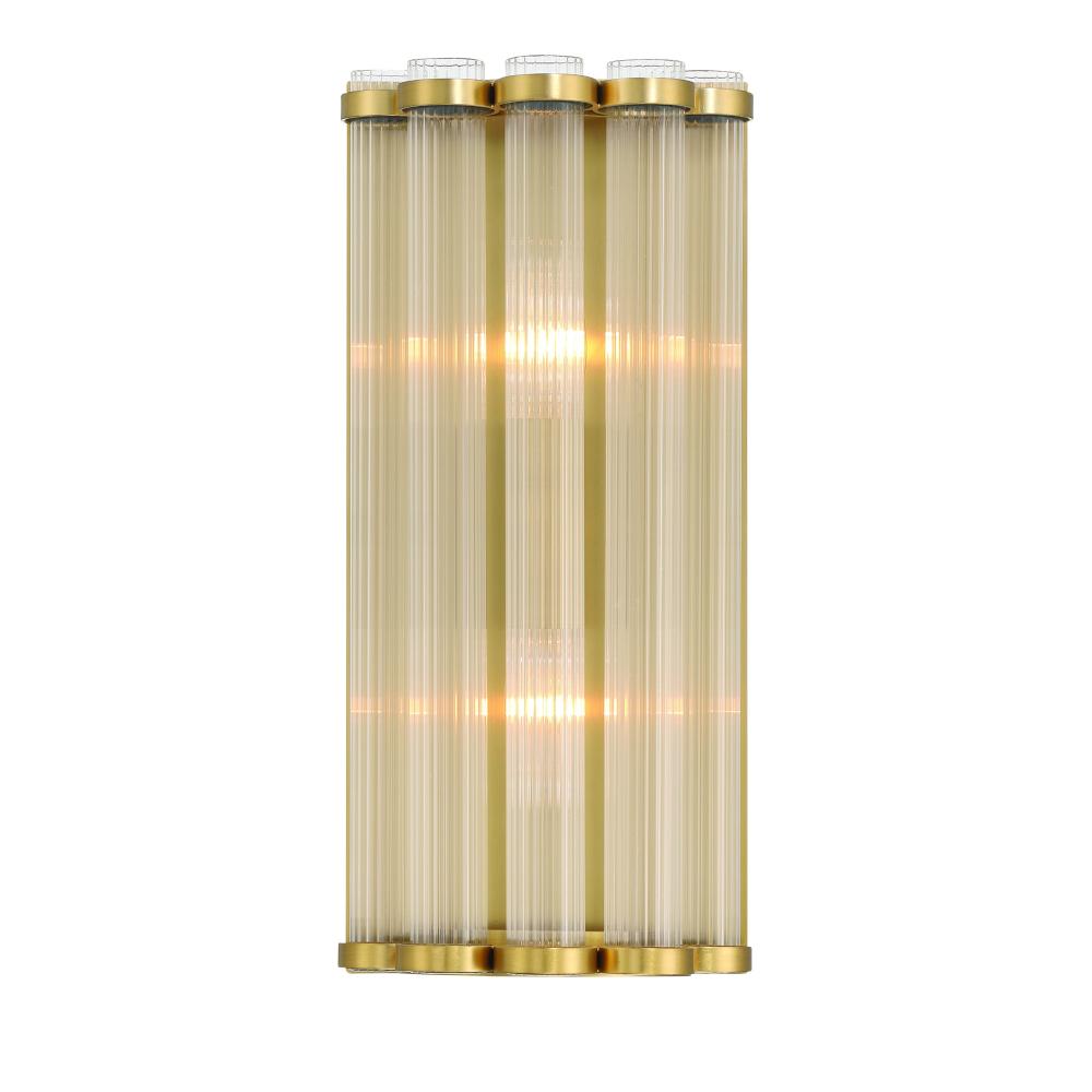 Glasbury 14&#34; Sconce In Gold