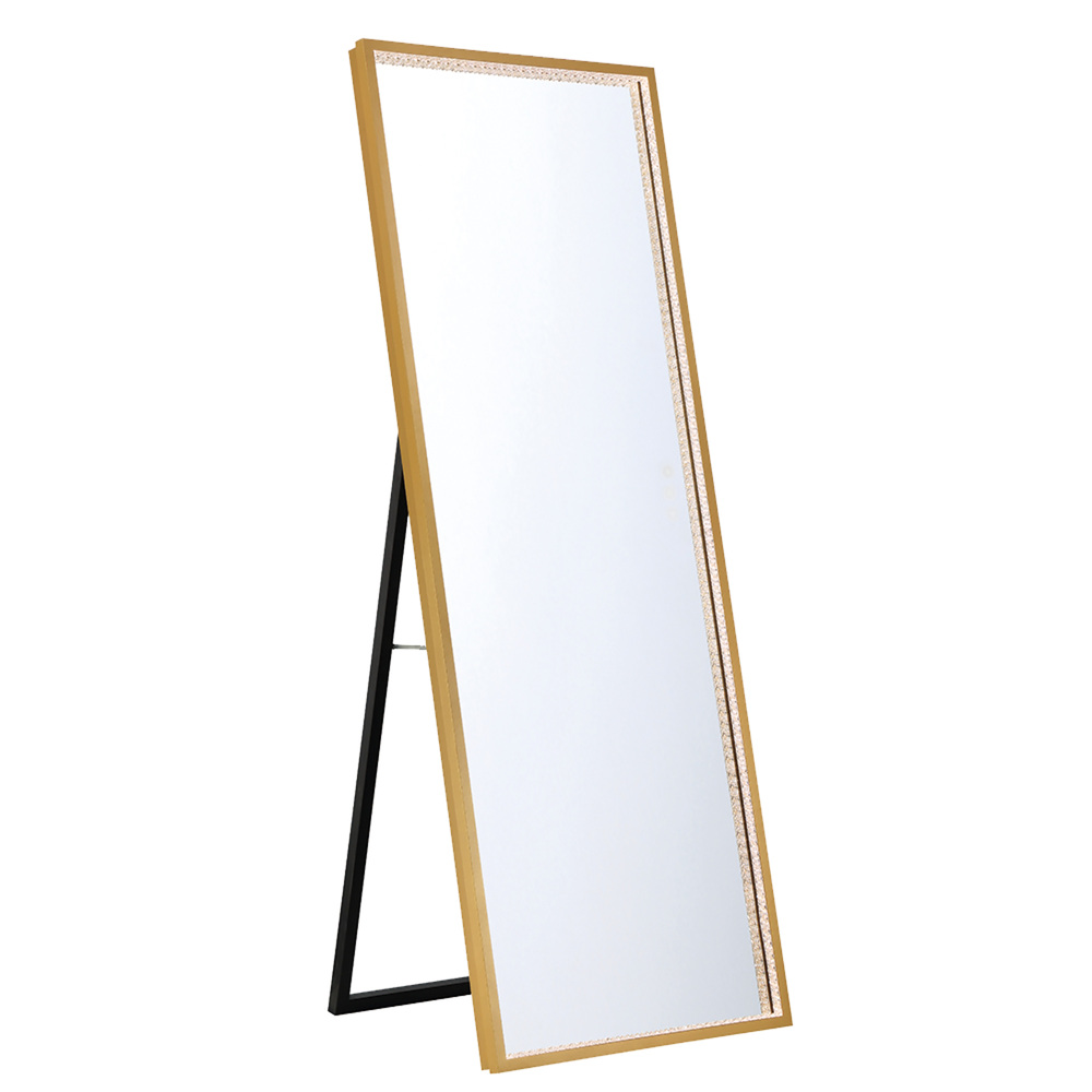 Cerissa 65&#34; Rectangular Mirror in Gold