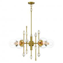 Eurofase 47221-017 - Traiton 36" Chandelier In Gold