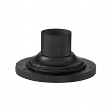 Troy PMB4942-TBK - Textured Black Round Pier Mount