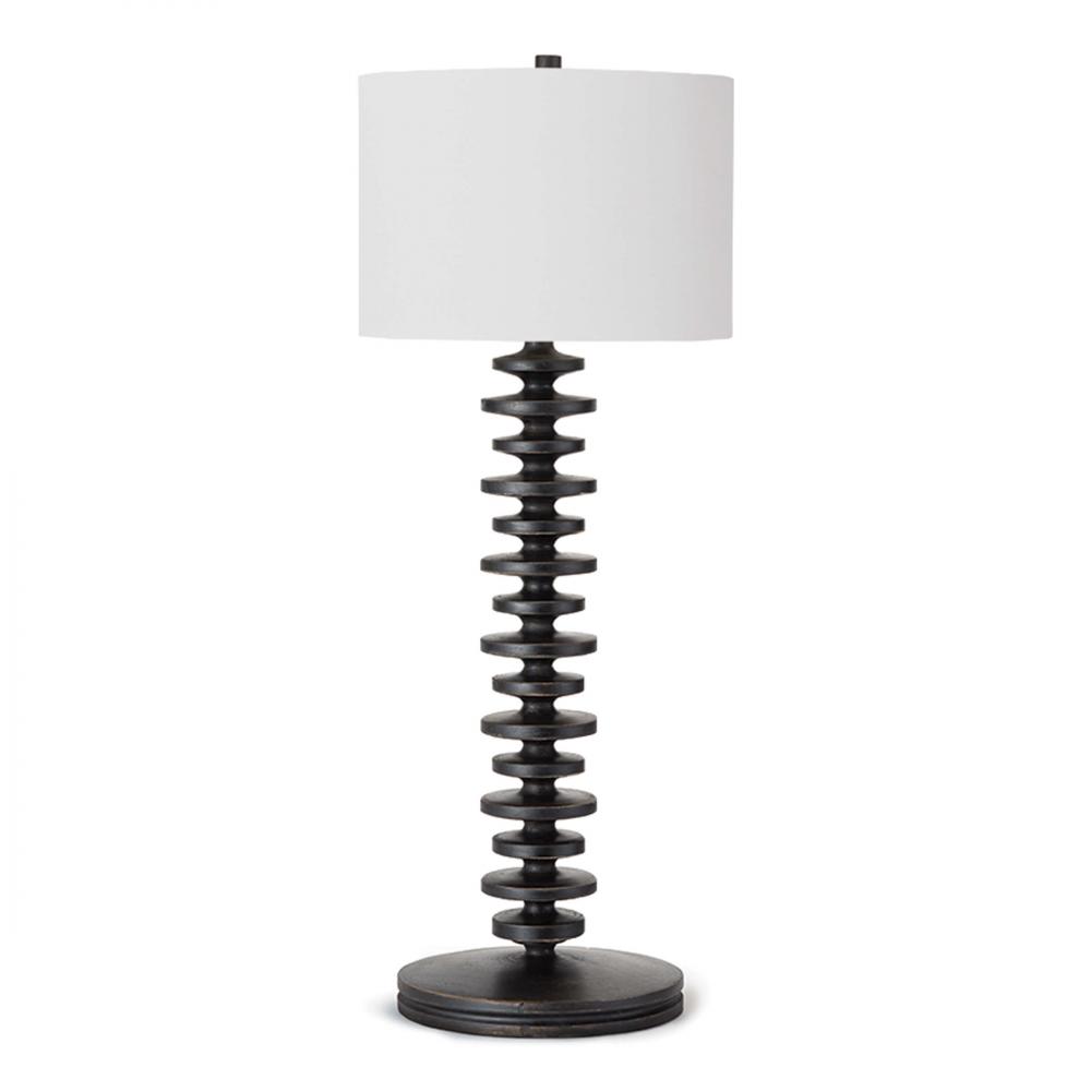 Regina Andrew Fishbone Buffet Table Lamp (Ebony)