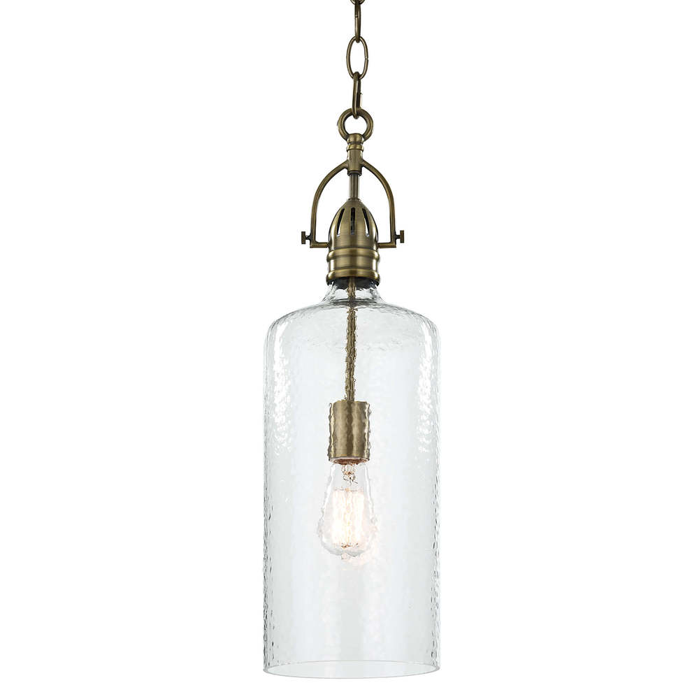 Regina Andrew Bar Pendant (Antique Brass)