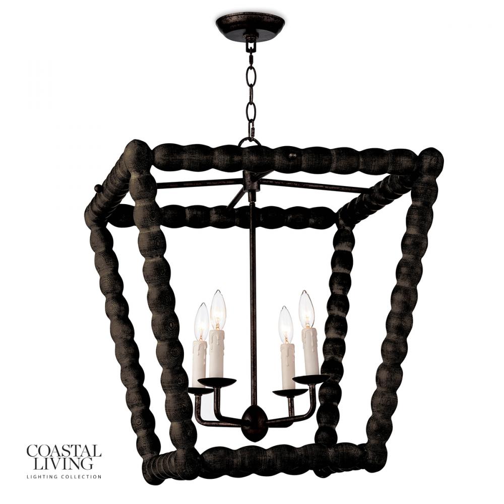 Coastal Living Perennial Lantern (Ebony)