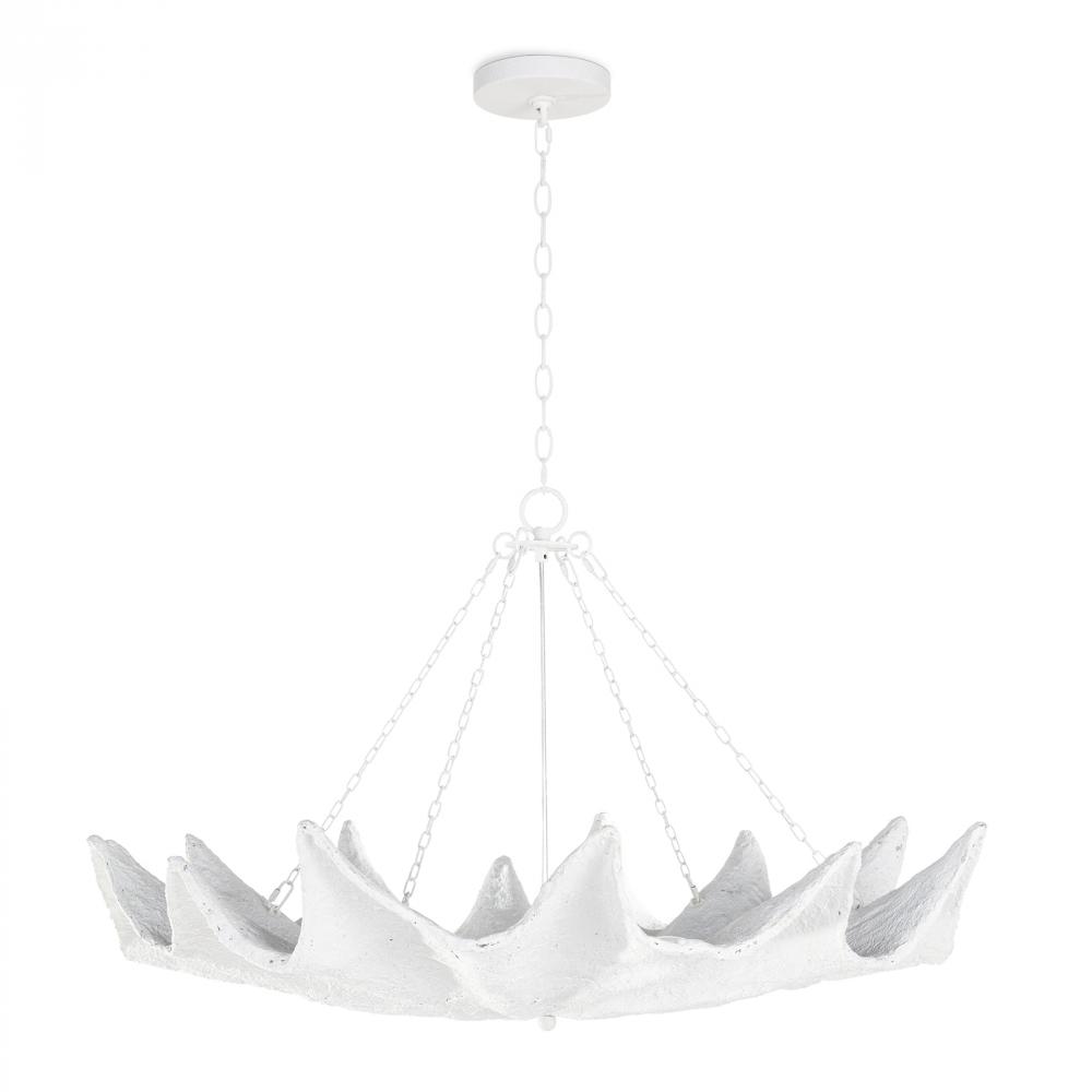 Coastal Living Clam Chandelier