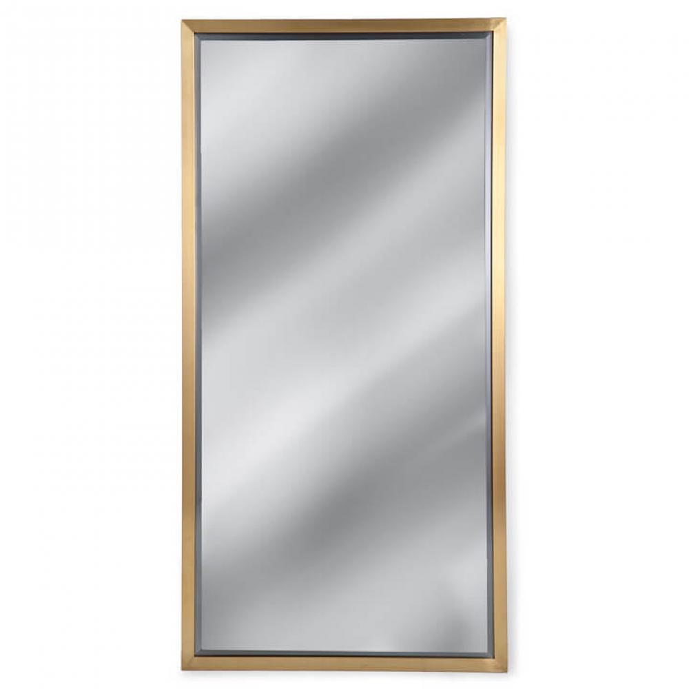 Regina Andrew Rectangle Mirror (Natural Brass)