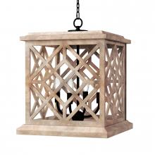 Regina Andrew 16-1364NAT - Coastal Living Chatham Wood Lantern (Natural)