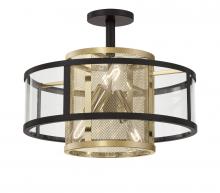 Minka Metropolitan N7814-726 - 4 Light Pendant and Semi-Flush