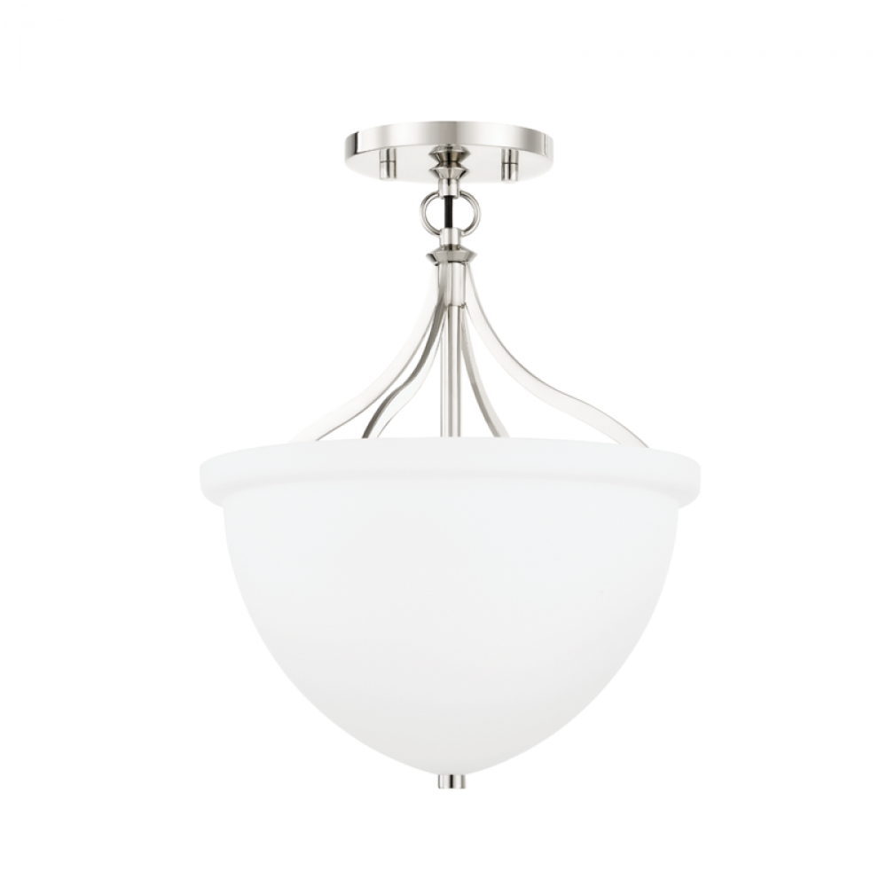 Browne Semi Flush