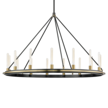 Hudson Valley 2758-AOB - 15 LIGHT PENDANT