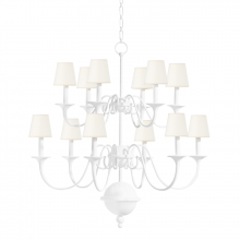 Hudson Valley MDS433-WP - 12 LIGHT CHANDELIER