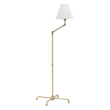 Hudson Valley MDSL108-AGB - 1 LIGHT ADJUSTABLE FLOOR LAMP