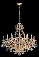 Schonbek 1870 FE7018N-48H - Filigrae 18 Light 120V Chandelier in Antique Silver with Clear Heritage Handcut Crystal