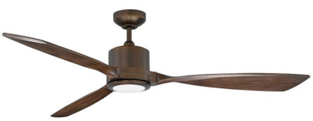 ALTAIR 60 in. LED Architectural Bronze & Dark Maple Ceiling Fan with DC motor