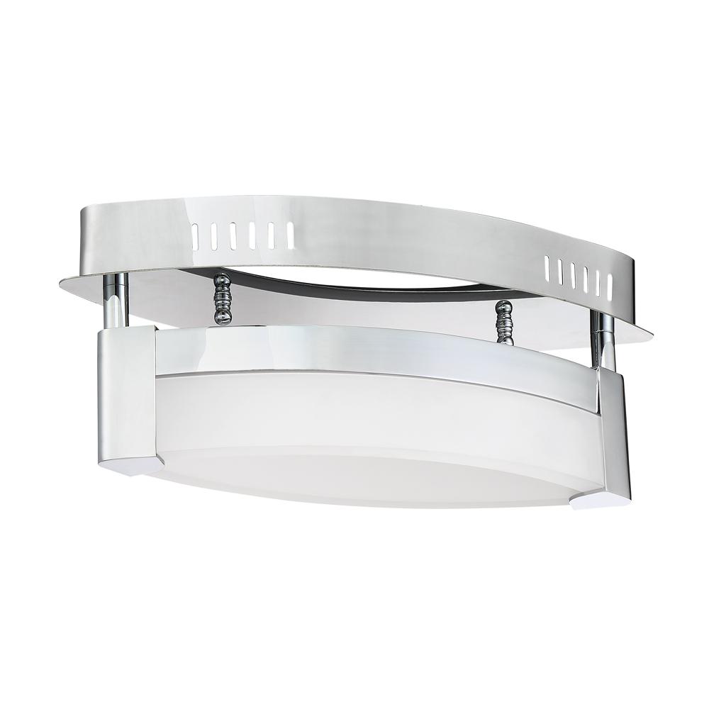 V2 series 13 inch LED Chrome Wall Sconce or Flushmount