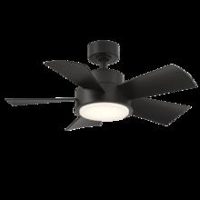 Modern Forms Canada - Fans Only FR-W1802-38L-MB - Vox Downrod ceiling fan