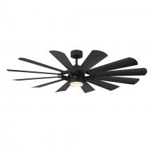 Modern Forms Canada - Fans Only FR-W2201-65L-MB - Wyndmill Downrod ceiling fan