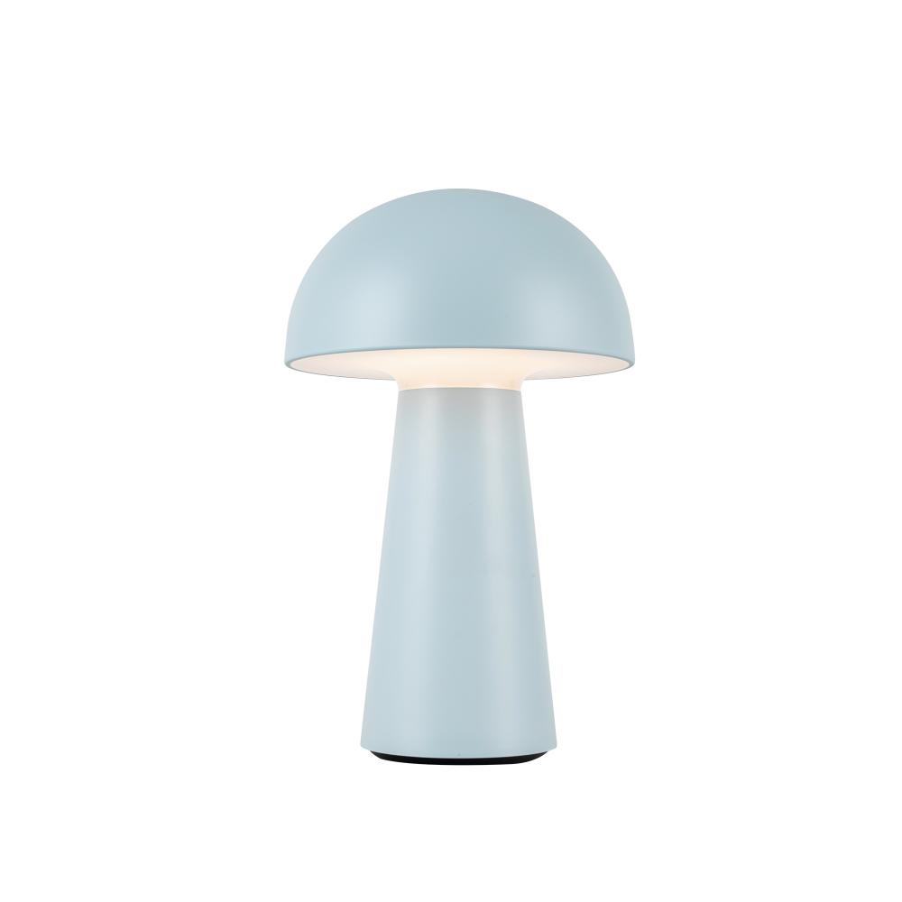 Asher 5-in Sky Blue LED Table Lamp