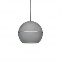 Kuzco Lighting Inc 494016-GY - Lucas 16-in Gray 1 Light Pendant