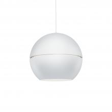 Kuzco Lighting Inc 494024-WH - Lucas 24-in White 1 Light Pendant