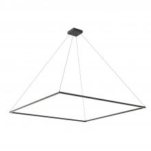 Kuzco Lighting Inc PD88172-BK-UNV-010 - Piazza 72-in Black LED Pendant