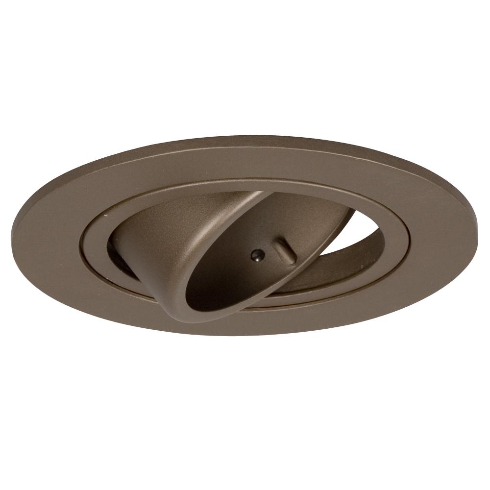 4&#34; Line Voltage Gimbal Ring - Bronze