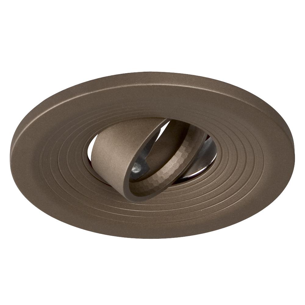 4&#34; Low / Line Voltage Regressed Gimbal Ring - Bronze