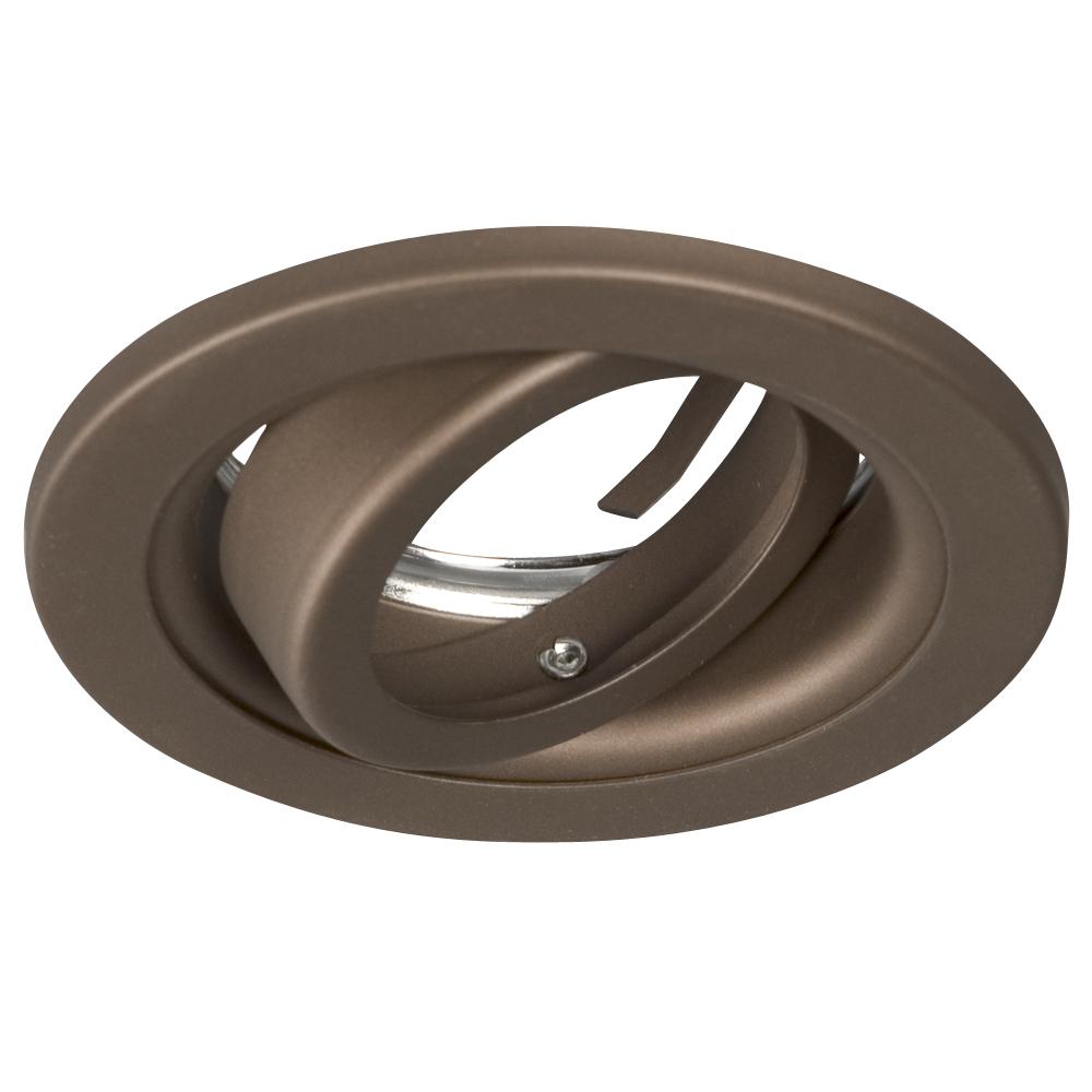 3&#34; Low / Line Voltage Gimbal Ring - Bronze