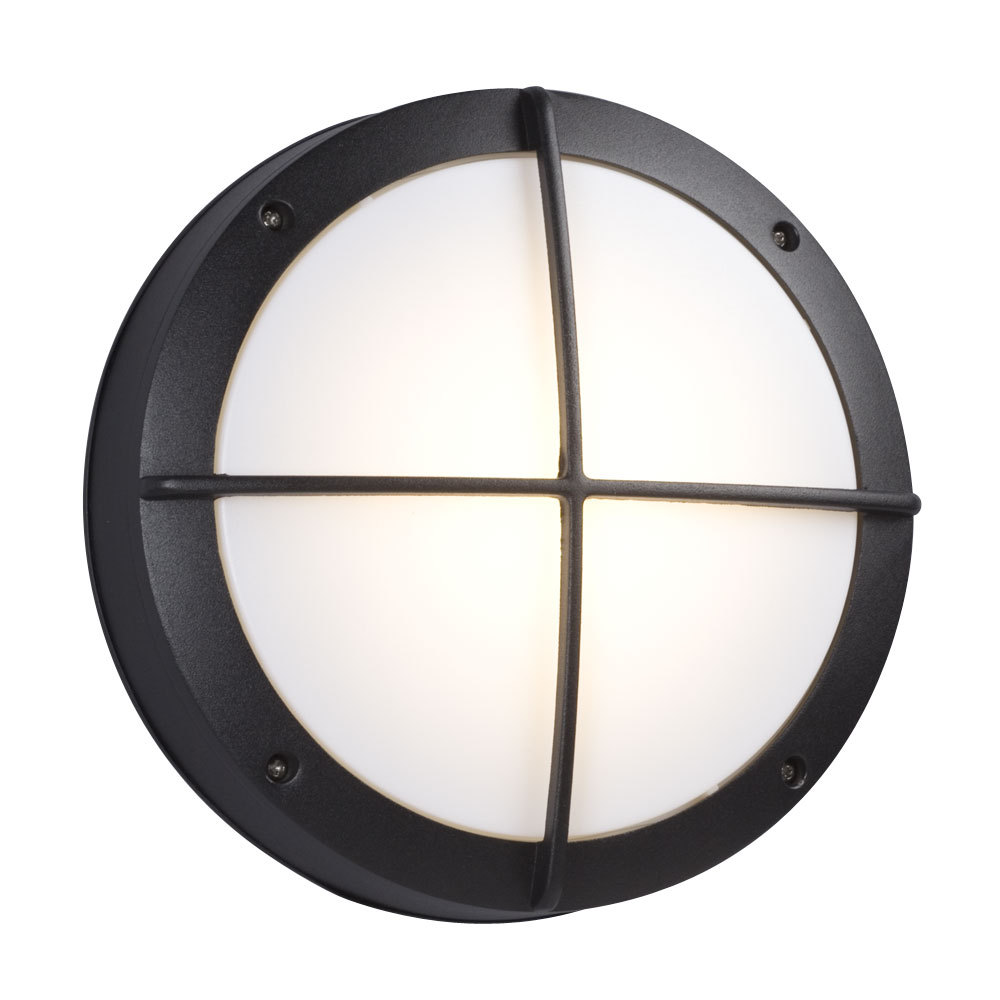 8-5/8&#34; ROUND OUTDOOR BK AC LED Dimmable