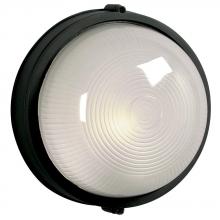 Galaxy Lighting 305111 BLK - Cast Aluminum Marine Light - Black w/ Frosted Glass