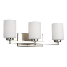 Galaxy Lighting 721263BN - 3L VANITY BN