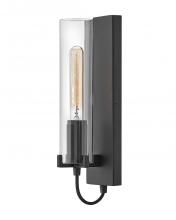 Hinkley Canada 37850BK - Medium Single Light Sconce