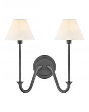 Hinkley Canada 45162BLB - Medium Two Light Sconce