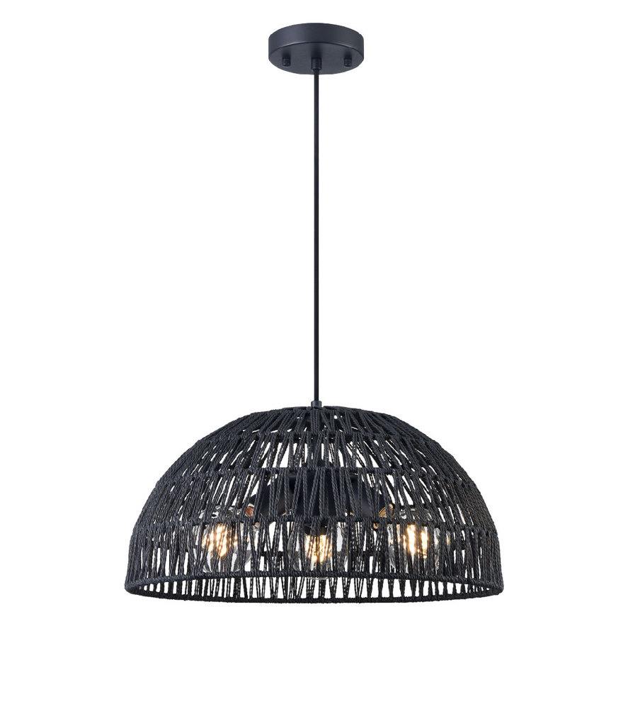 Lac Du Bonnet 18&#34; 3 Light Pendant