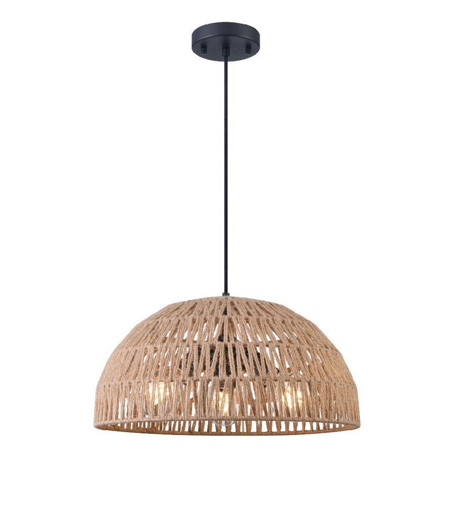 Lac Du Bonnet 18&#34; 3 Light Pendant