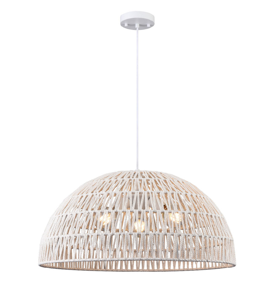 Lac Du Bonnet 26&#34; 3 Light Pendant