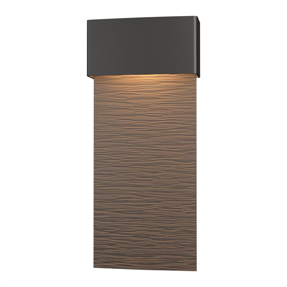 Stratum Large Dark Sky Friendly LED Outdoor Sconce