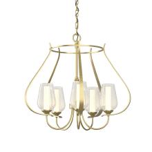 Hubbardton Forge - Canada 103045-SKT-86-ZS0354 - Flora 5 Arm Chandelier